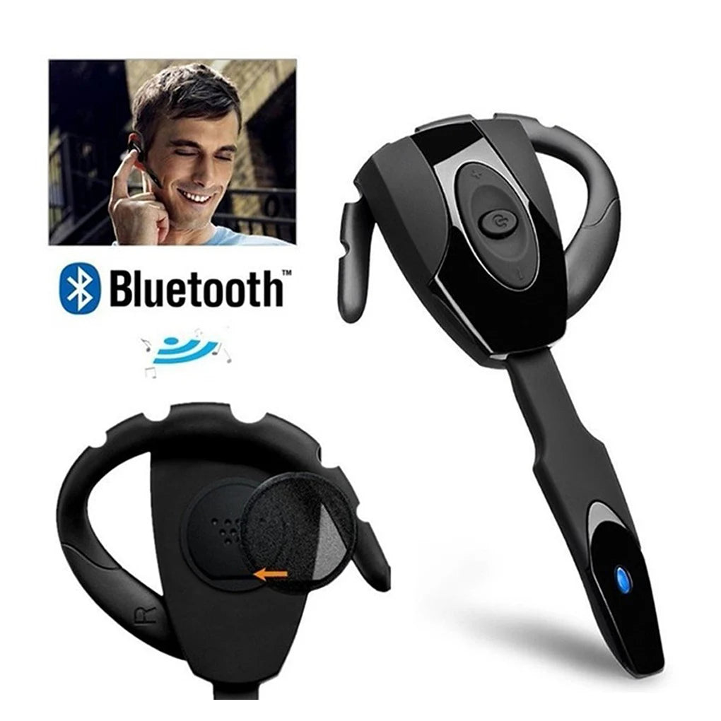 Elenxs Bluetooth 5.0 Ear Hook Headset with ANC for Drivers
