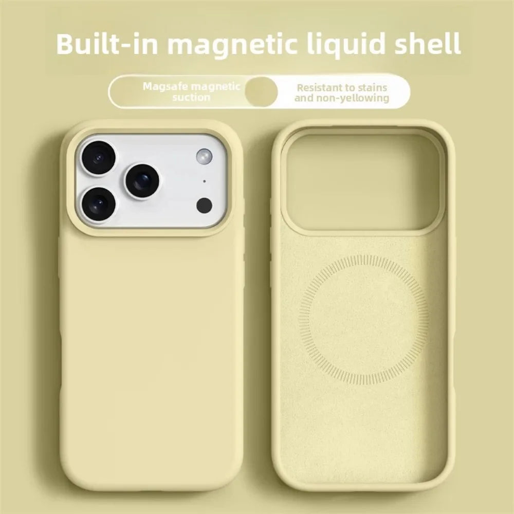 Magnetic Liquid Silicone Case iPhone 16/17 Pro Max & Air | JEFF's Favorite Picks