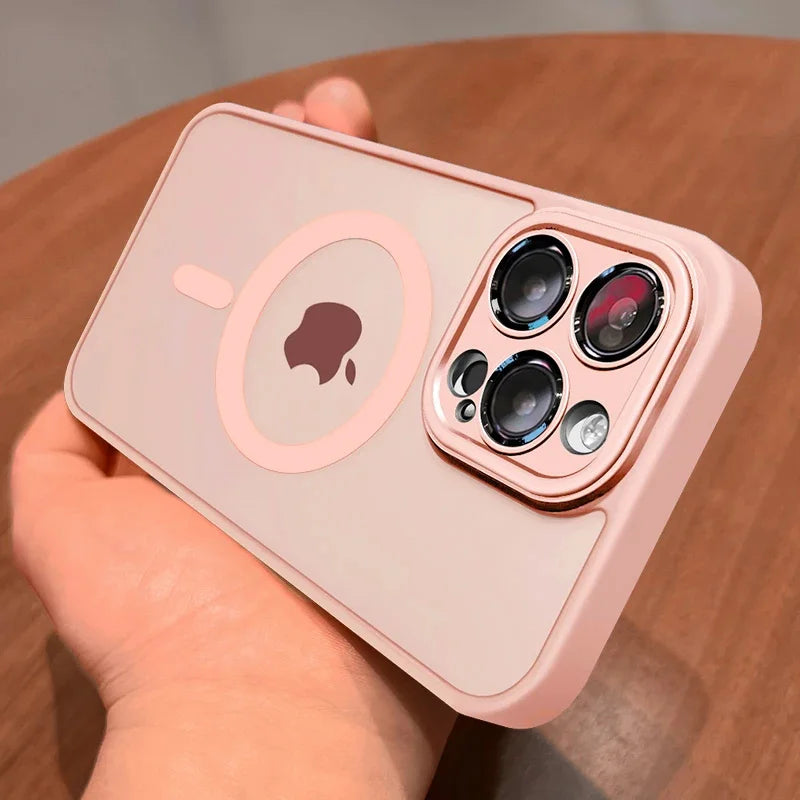 Translucent Matte MagSafe Case for iPhone 17, 16 & 15