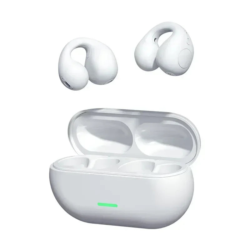 ZONGJI Wireless Ear Hook Earphones - Active Noise Cancellation Headsets