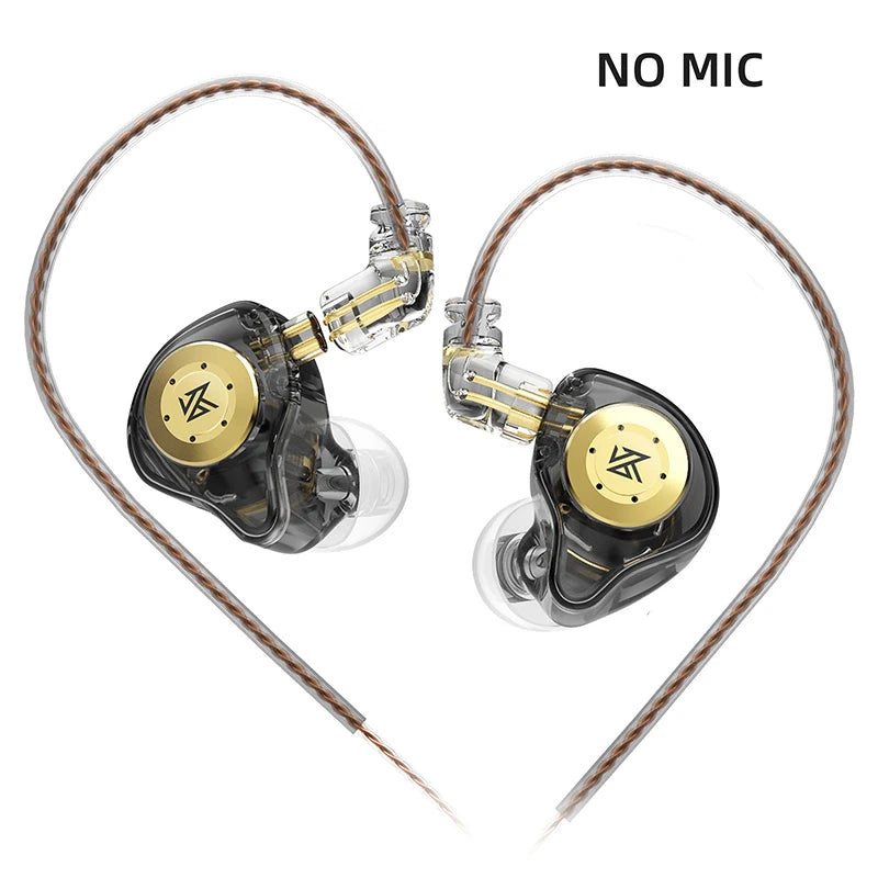 KZ EDX Pro Dual Magnetic Dynamic Wired Earphones HiFi Bass