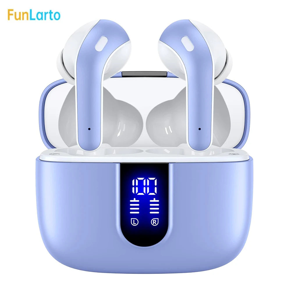 Best Funlarto Wireless Earbuds Bluetooth 5.3 - 50H Playtime Waterproof Earbuds