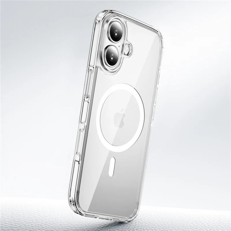 Buy iPhone 17 Clear Shockproof MagSafe Case 2026 | Free Shipping & Fast Delivery