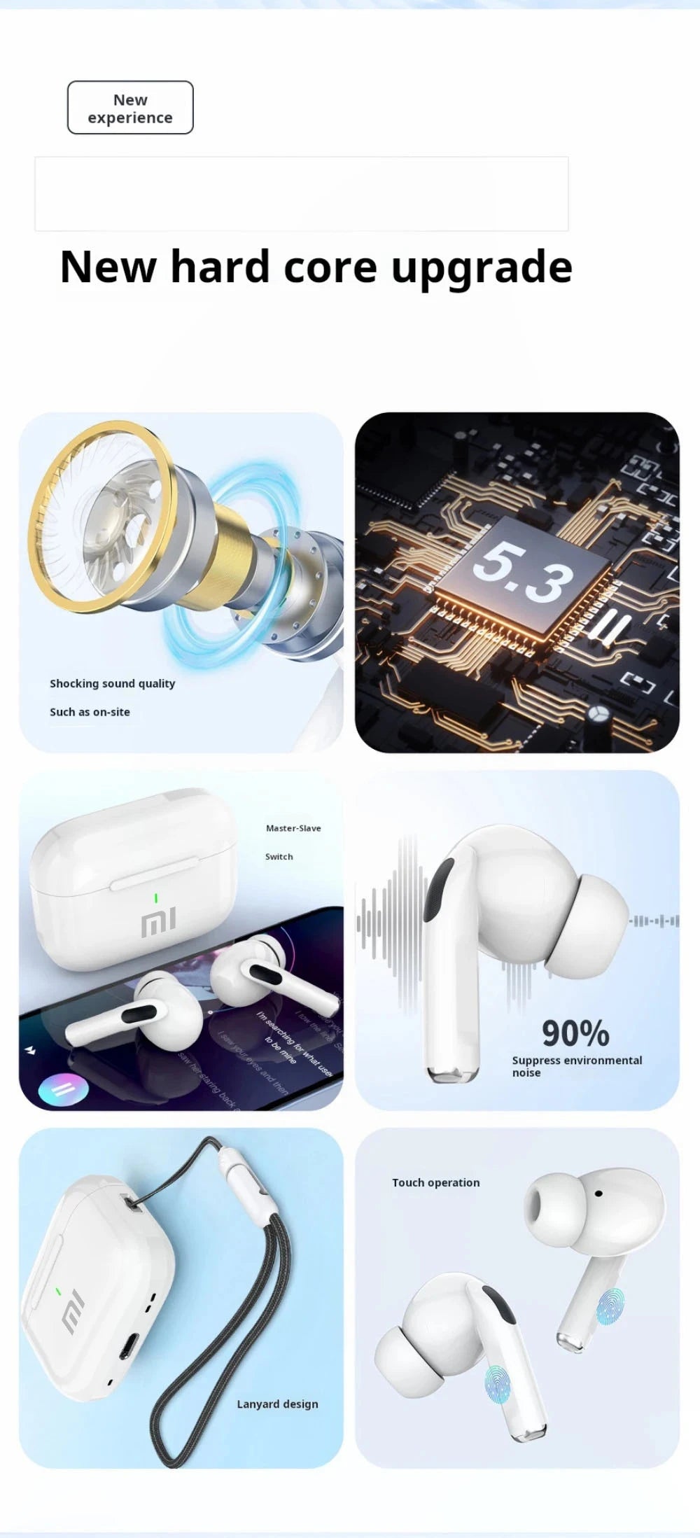 Xiaomi A7 Wireless Earbuds ANC — Xiaomi A7 Wireless ANC Earbuds