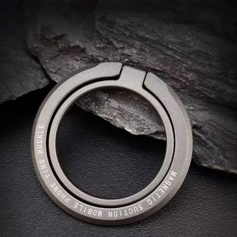 2025 MagSafe Magnetic Phone Ring Holder | Adjustable Finger Ring Bracket | iPhone Magnet Case Support