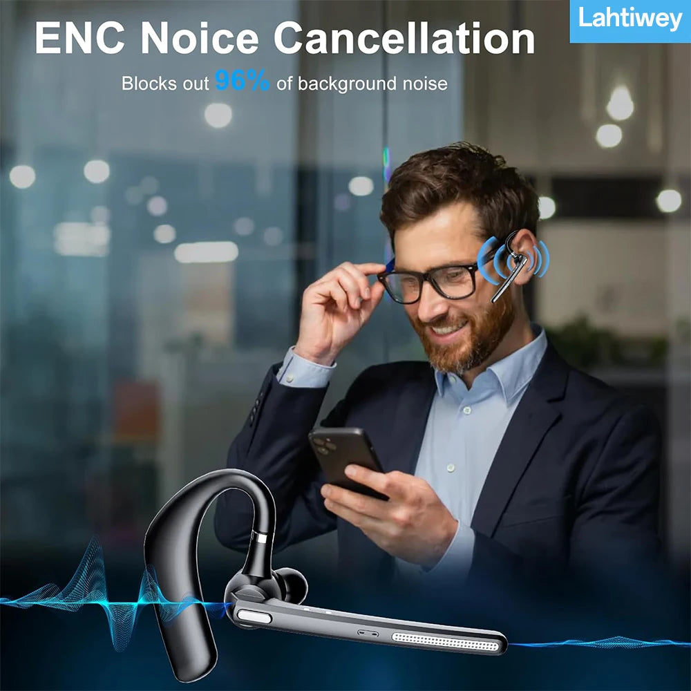 Lahtiwey Bluetooth 5.3 Single-Ear Headset Review
