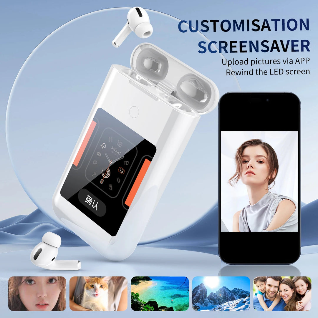 SIMSONLAB Bluetooth 5.3 TWS Wireless Earbuds with Power Bank