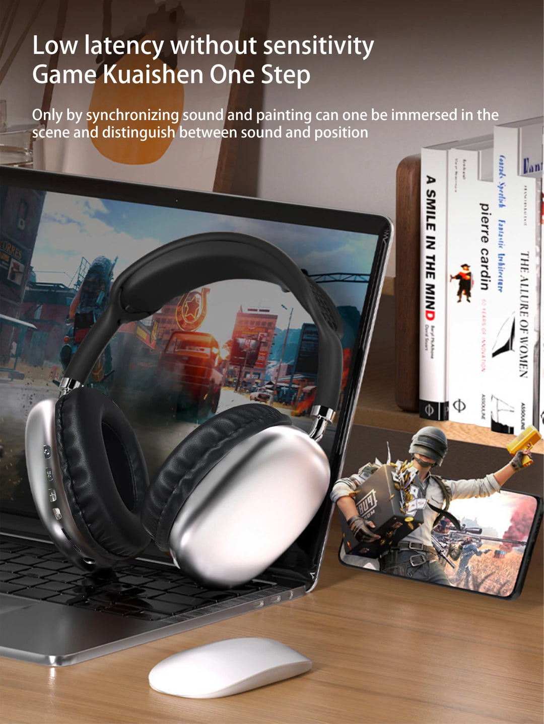 T-WOLF ANC Bluetooth Headphones