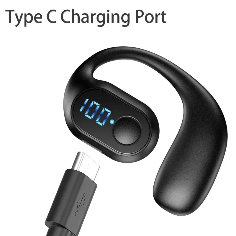 Buy BAPPSUS Bluetooth Ear Hook Headset with Digital Display