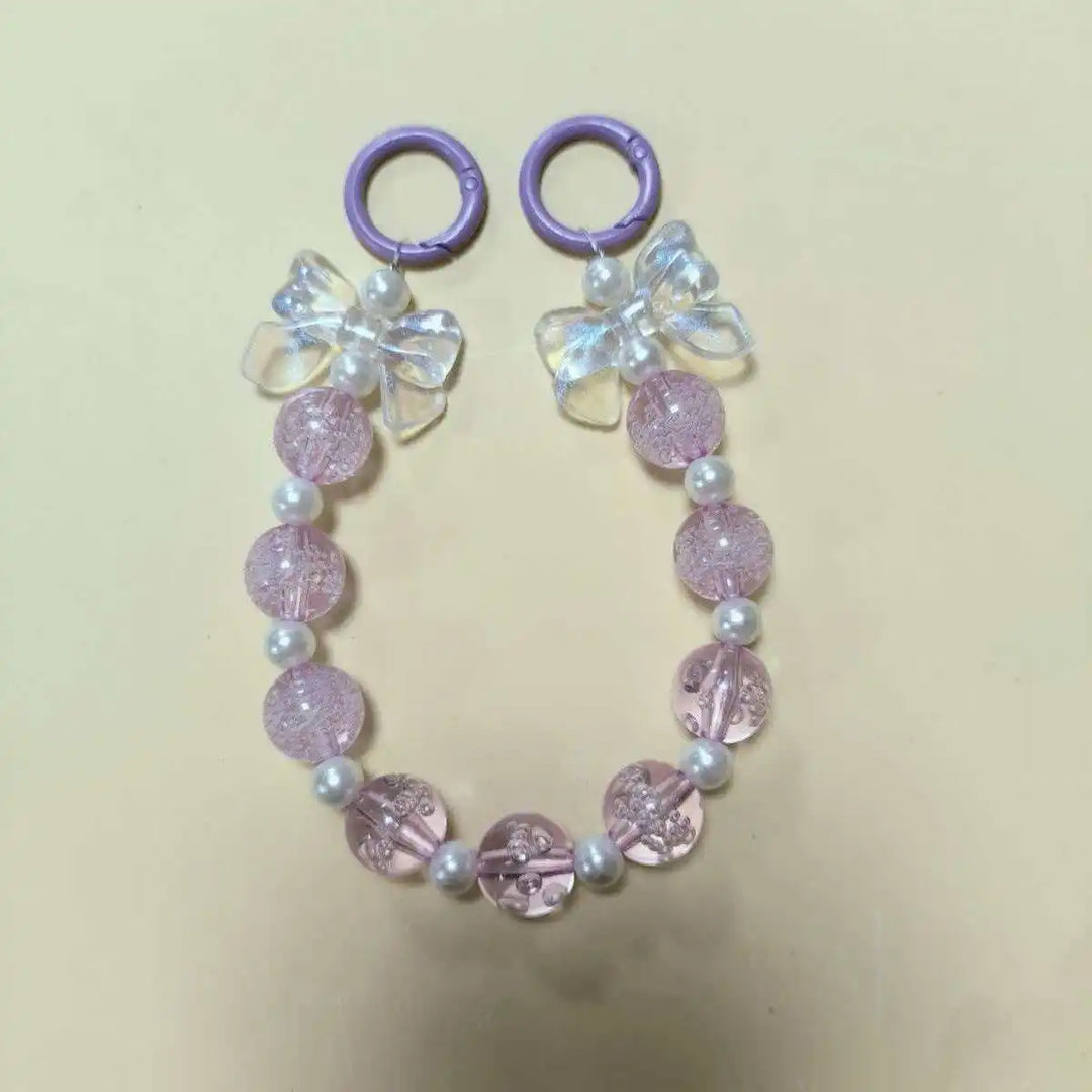 Jeffs Favorite Picks Macaron Bead Phone Wrist Lanyard