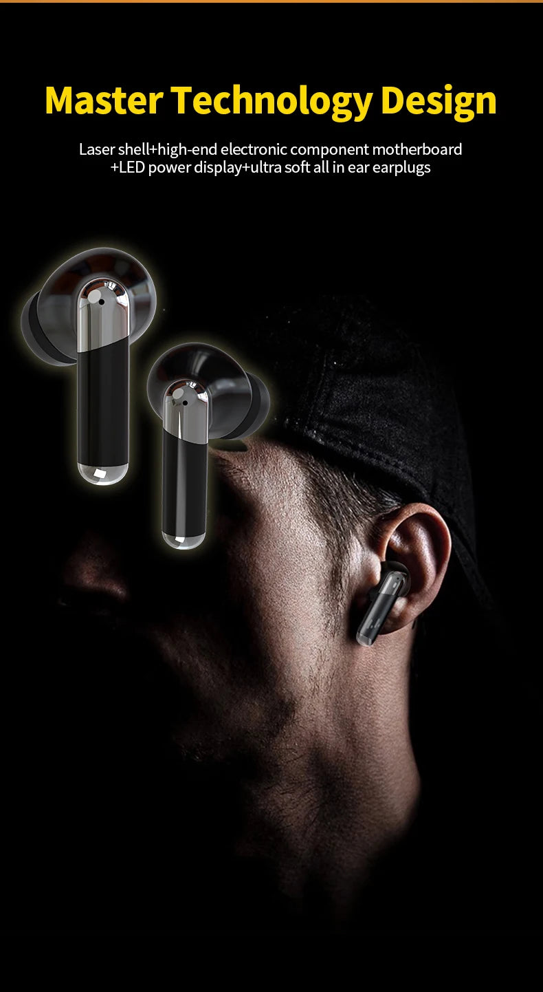 Top Rated Waterproof Earphones with HiFi Bass - Buy INMAS E3B Bluetooth Earphones
