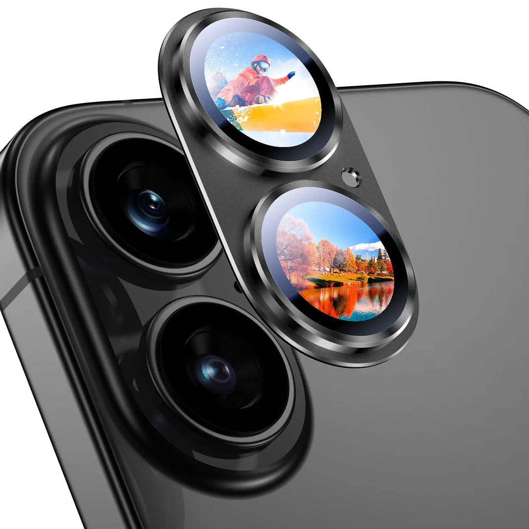 Metal Tempered Glass Camera Lens Protector iPhone 17 Pro Max 17 Pro 17 Air HD Full Cover Lens Guard