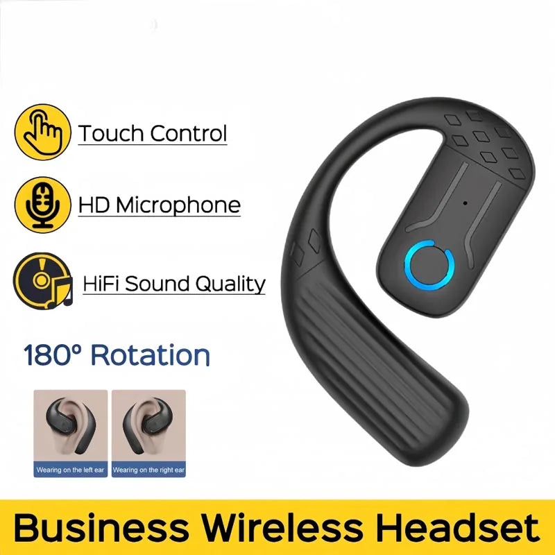 Ruiforlove Bluetooth 5.4 Ear Hook Earphone