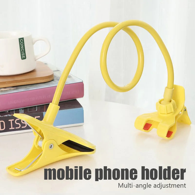 YTYIN Flexible Lazy Phone Holder | Adjustable Clip Bed Desktop Headrest Mount | Universal Stand
