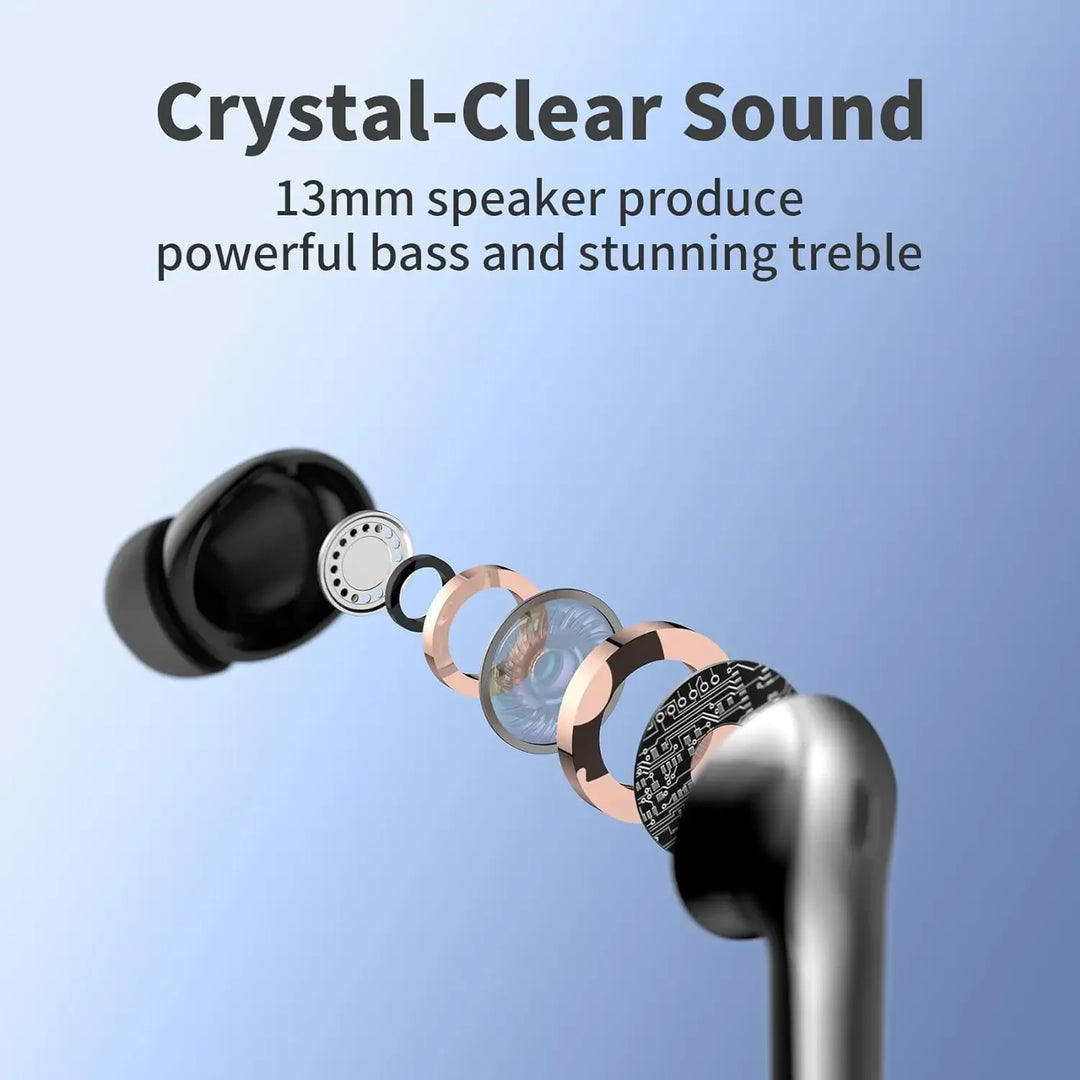Best Funlarto Wireless Earbuds Bluetooth 5.3 - 50H Playtime Waterproof Earbuds
