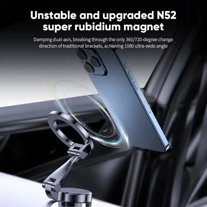 1080° MagSafe Car Phone Holder – Magnetic Mount for iPhone 16/15/14