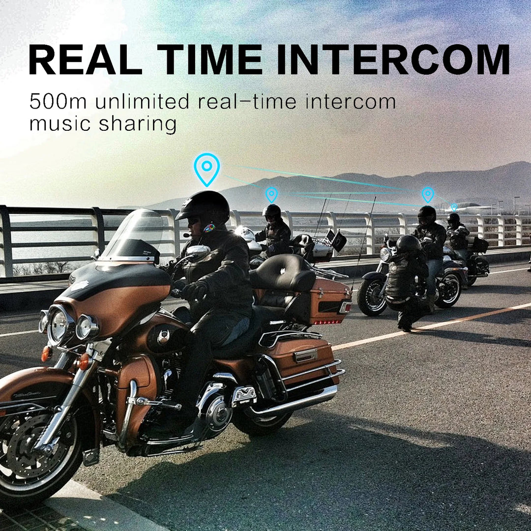 K18 Bluetooth Helmet Headset & Intercom for Motorcyclists | JEFF's Favorite Picks