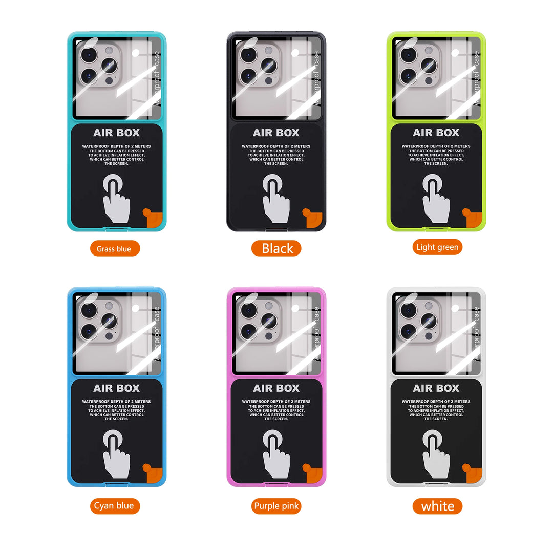 Shellbox Waterproof Phone Case IP68 Touch Screen Universal 6.9"