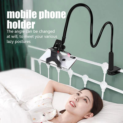 YTYIN Flexible Lazy Phone Holder | Adjustable Clip Bed Desktop Headrest Mount | Universal Stand