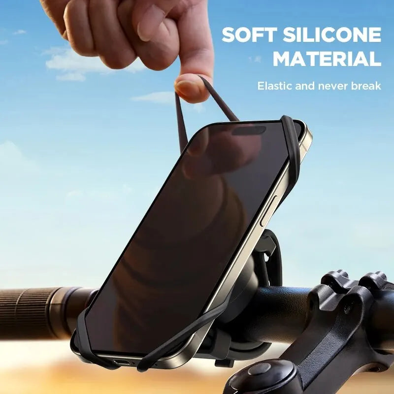 Best Bike Phone Mount for Bicycles & Motorcycles - Up to 7.2 Inches
