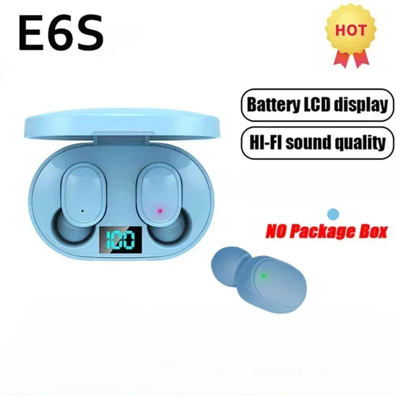 Top-Rated TWS Earbuds: DAMORE E6S Wireless Earphones for Summer