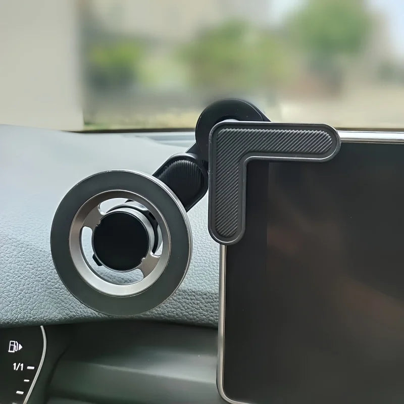 Magnetic Car Phone Mount for Dashboard Display Screen – 360 Rotation