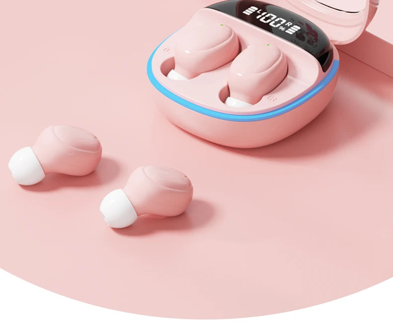 Hello Kitty Wireless Earbuds with Waterproof Charging Case