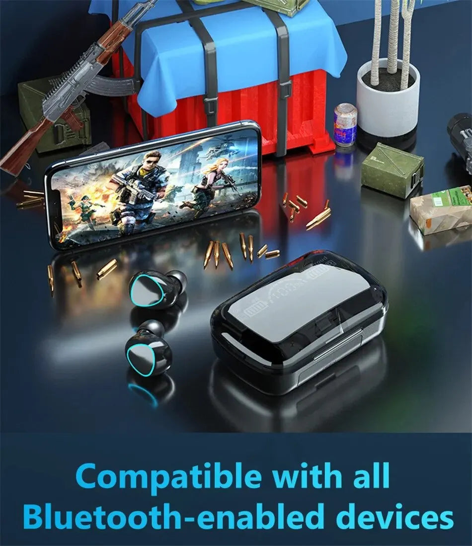 TWS Bluetooth In-Ear Earbuds for Gaming and Music