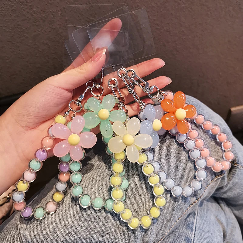 Jeffs Favorite Picks Macaron Bead Phone Wrist Lanyard