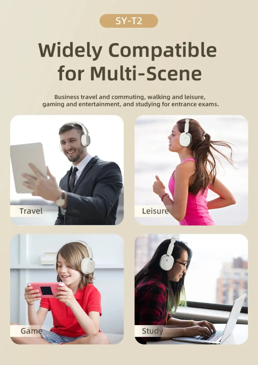 Hybrid ANC LDAC Wireless Headphones