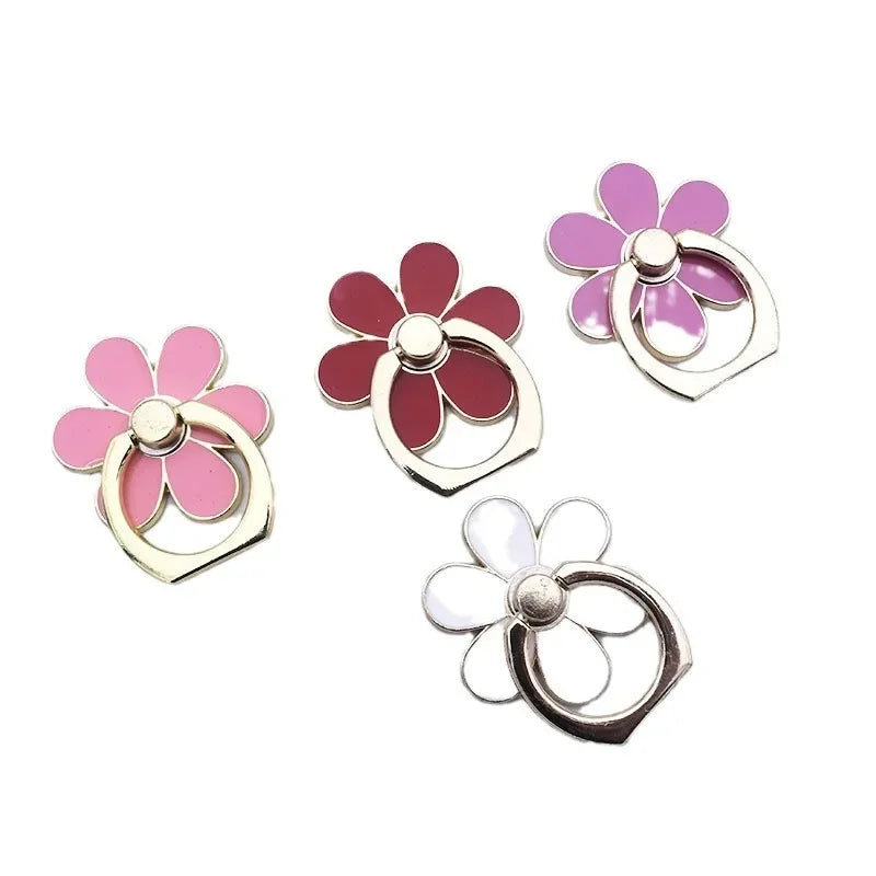 Universal Finger Ring Phone Holder with 360° Rotation - Bow Ring Design
