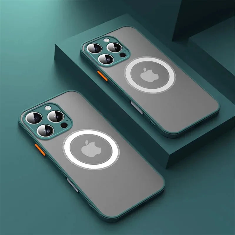 Luxury Armor MagSafe iPhone Case by Jinitaimeik | Magnetic Shockproof