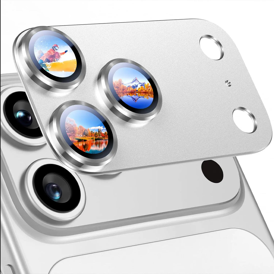 Metal Tempered Glass Camera Lens Protector iPhone 17 Pro Max 17 Pro 17 Air HD Full Cover Lens Guard