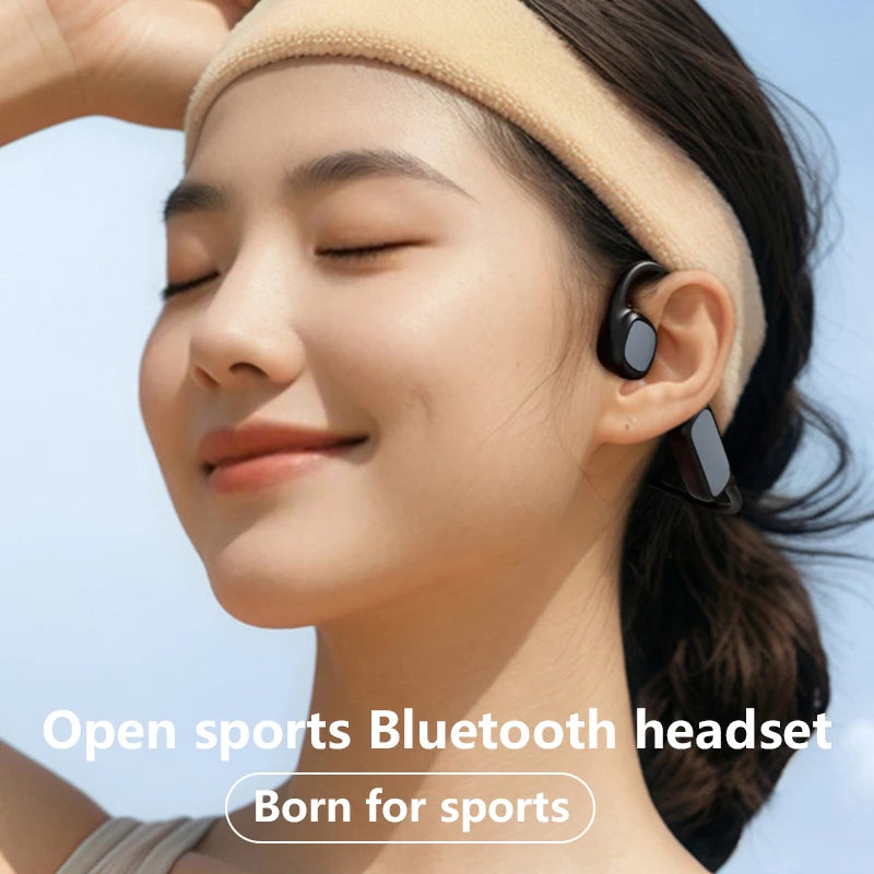 Waterproof Bluetooth 5.3 Headphones for Athletes by DIKELANG Open-Ear