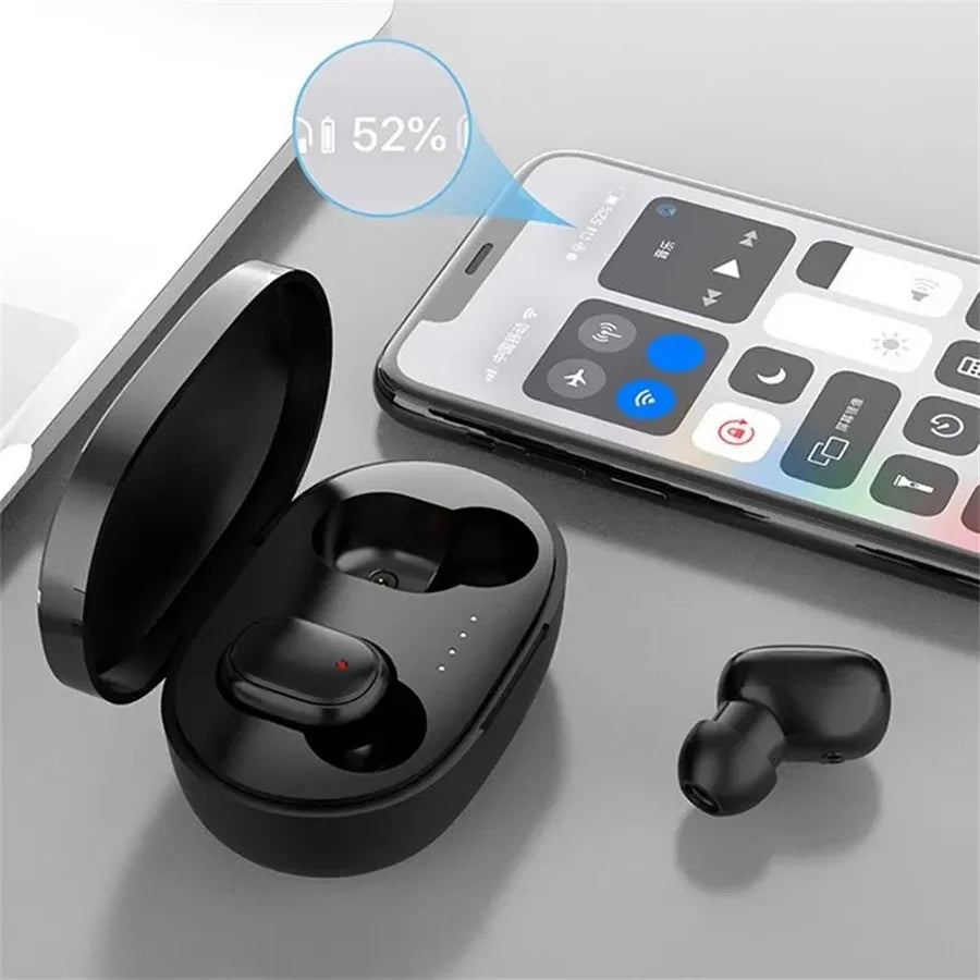 TWS A6S Bluetooth 5.0 Earbuds | LED Display Touch Control | HiFi Stereo Wireless Earphones