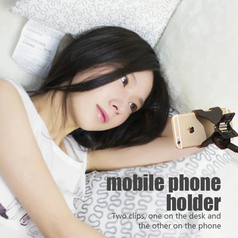 YTYIN Flexible Lazy Phone Holder | Adjustable Clip Bed Desktop Headrest Mount | Universal Stand