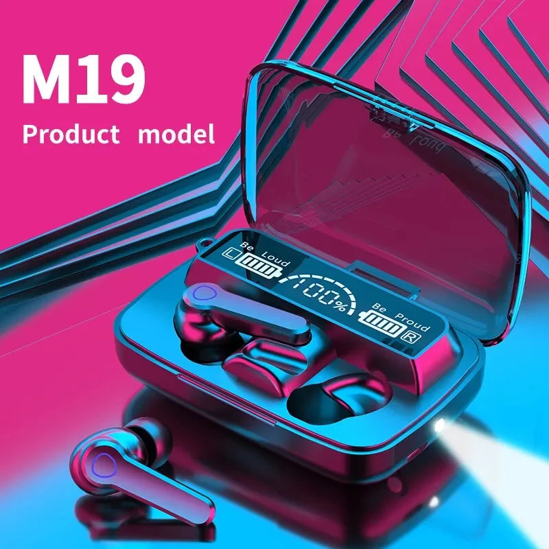 Mrs Win M19 Wireless Earbuds with Power Bank - Best Noise Cancelling Earbuds