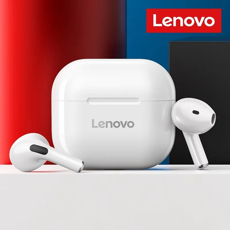 Lenovo LP40 Bluetooth Earbuds - IPX4 Waterproof Gaming Earphones