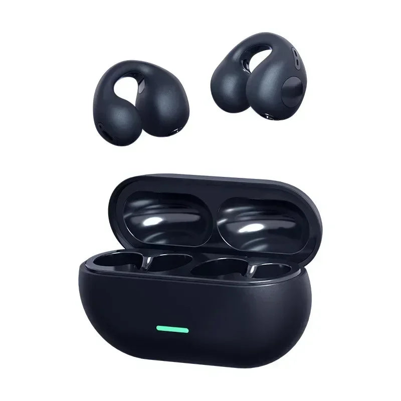 ZONGJI Wireless Ear Hook Earphones - Active Noise Cancellation Headsets