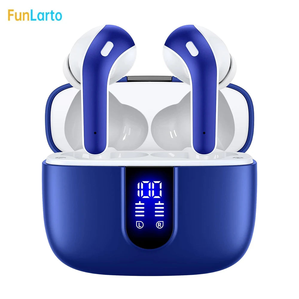 Best Funlarto Wireless Earbuds Bluetooth 5.3 - 50H Playtime Waterproof Earbuds