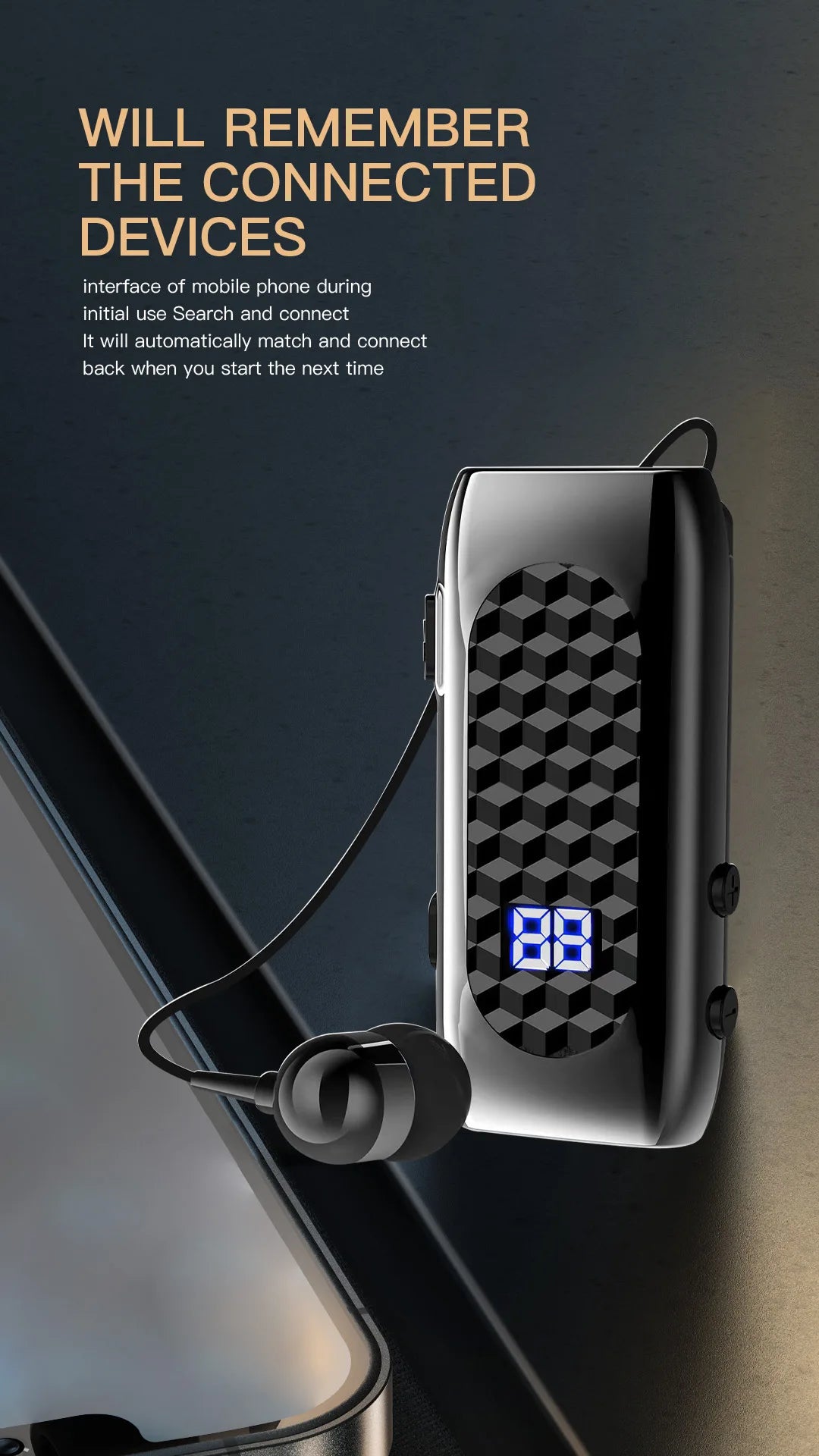 DENREEL Active Noise Cancelling Bluetooth Earbuds — Active Noise Cancelling Earbuds