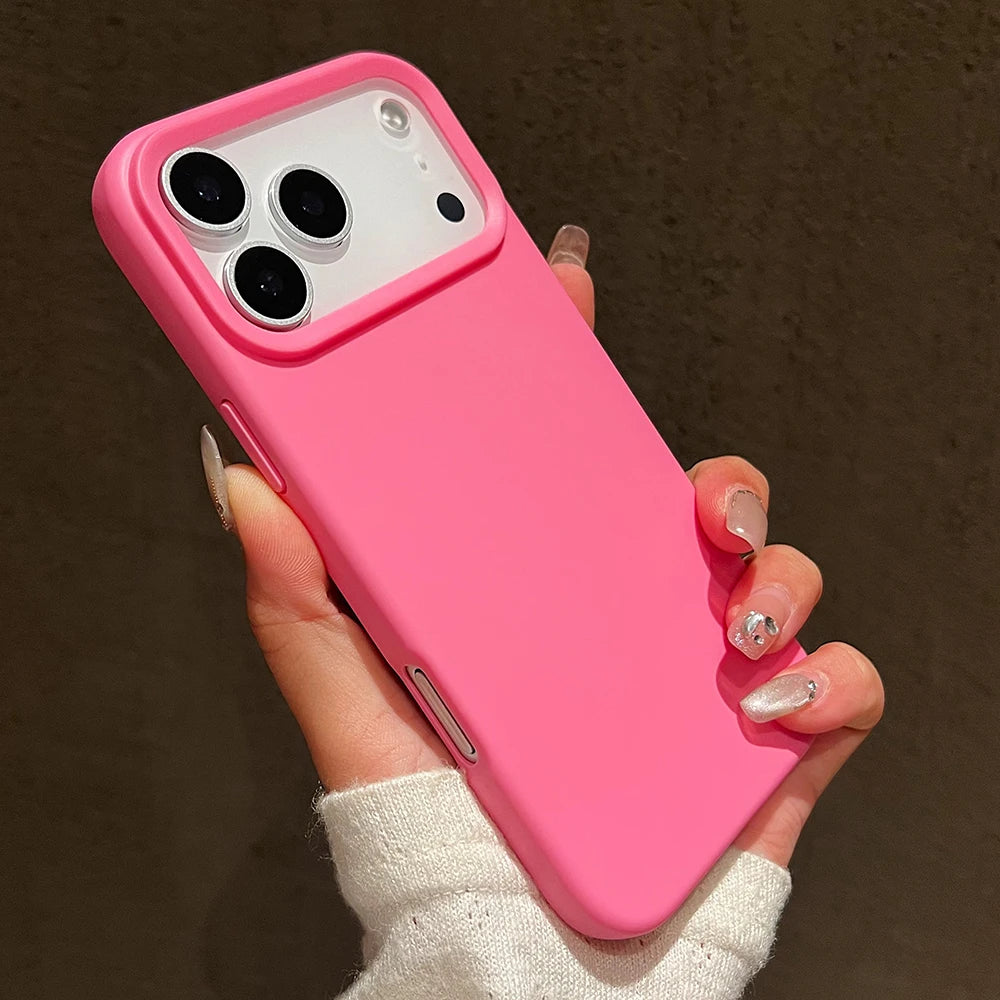Candy Color Matte TPU Case for iPhone 17 Pro Max, Air & Pro
