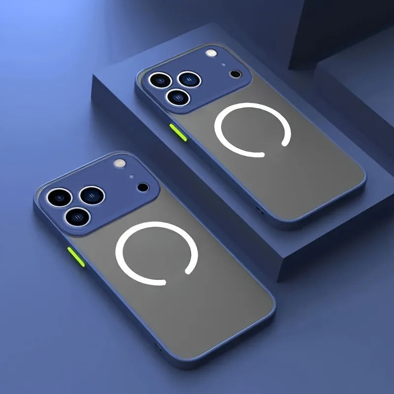 Translucent Magnetic Case MagSafe Compatible iPhone 12-17