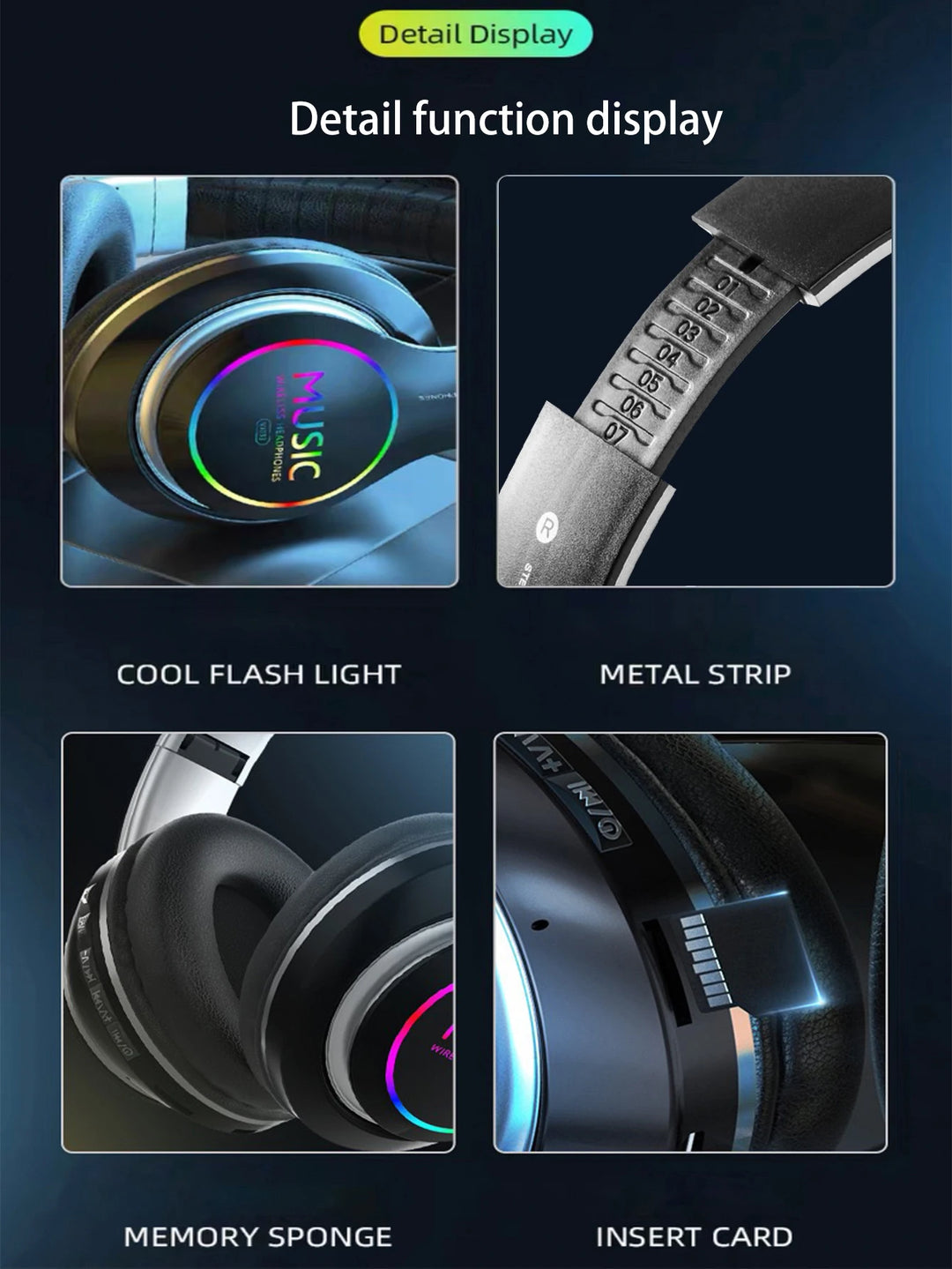 T-WOLF Wireless Bluetooth Headset - Daily Wear with Clarity & Convenience