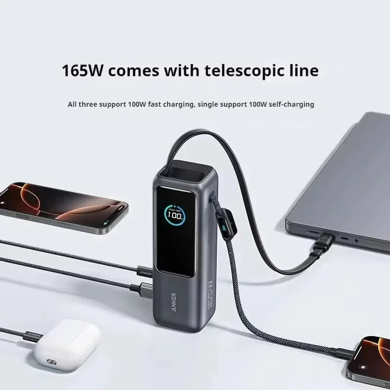Best Portable Power Bank 25000mAh with USB-C Cable - Shop Now