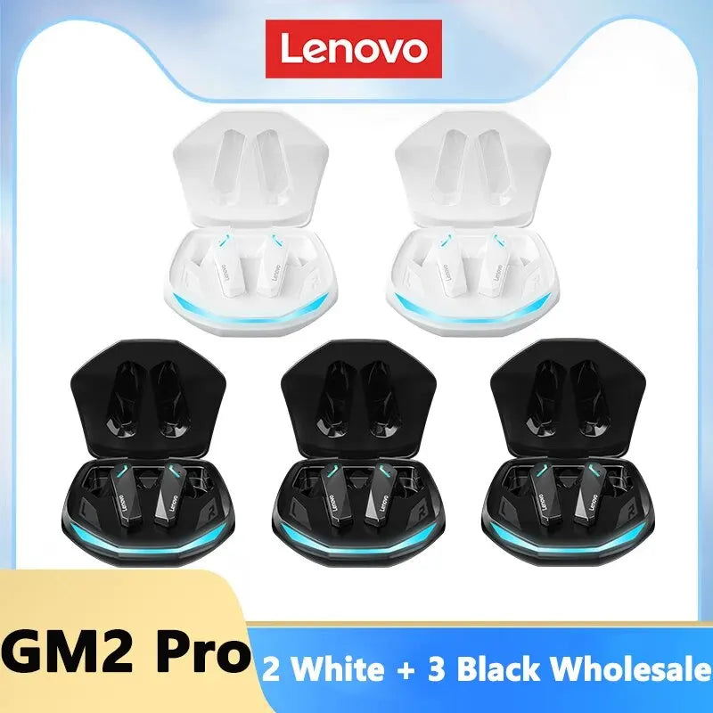 Lenovo GM2 Pro TWS Gaming Earbuds | Bluetooth 5.3 Low Latency HiFi Dual Mode ANC Headset