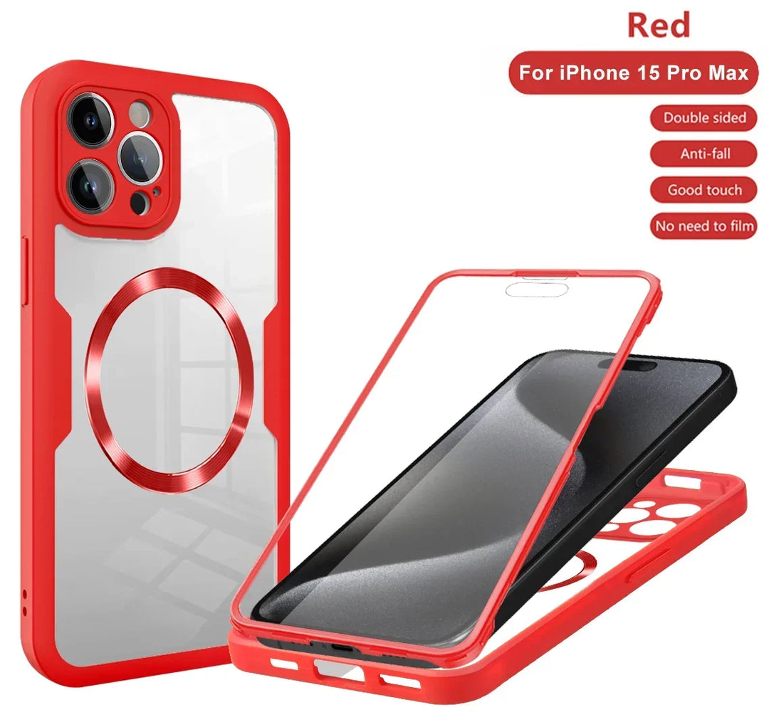 360° Clear MagSafe iPhone 16 Case — 360° MagSafe Clear iPhone Case