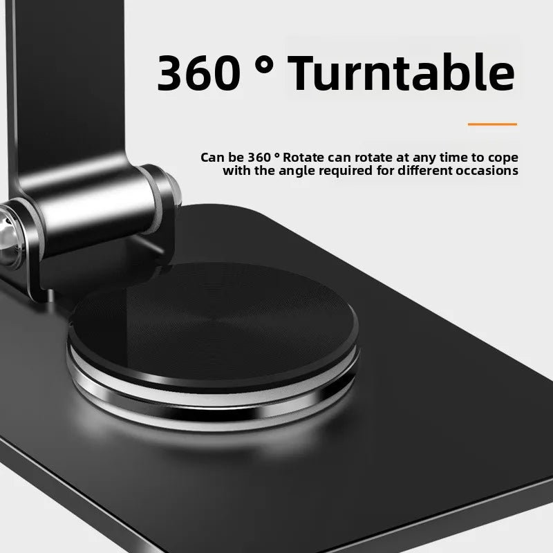 B-SJ24 Aluminum Foldable Desk Phone & Tablet Holder – Universal Metal Stand