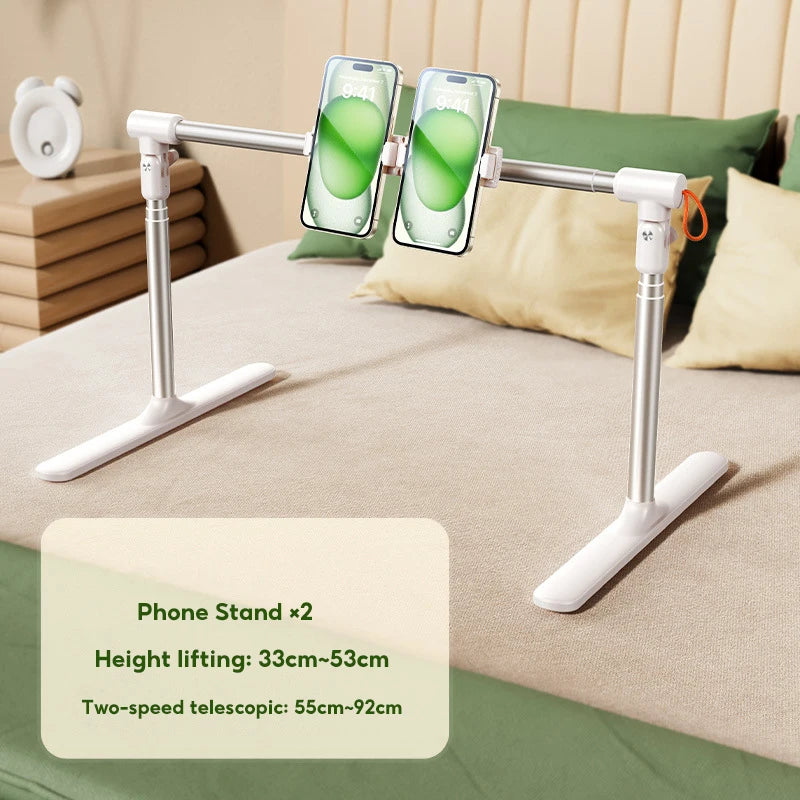 CT13 Aluminum Bed Tablet Phone Holder – Lazy Bracket Telescopic Folding Stand