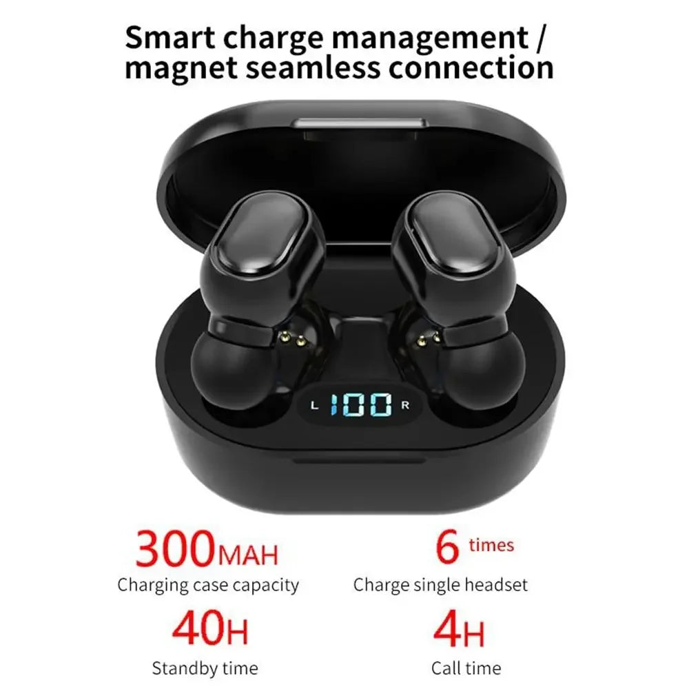 dtvane E7s TWS Wireless Earbuds Waterproof 40-Hour Battery